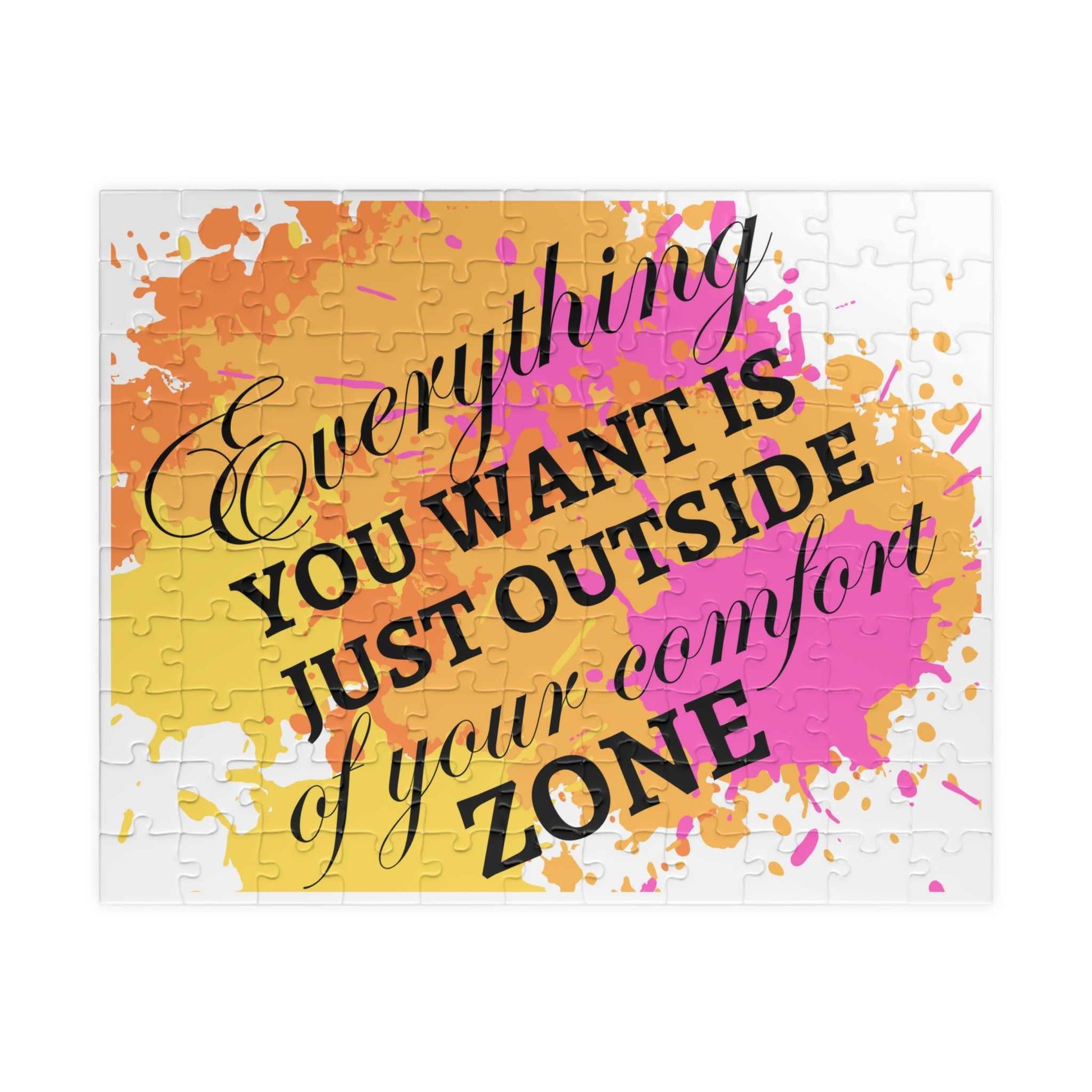 Everything You Want Puzzle (110, 252-piece) Motivation on the Go!! Puzzle Good Vibes Daily Lab 17