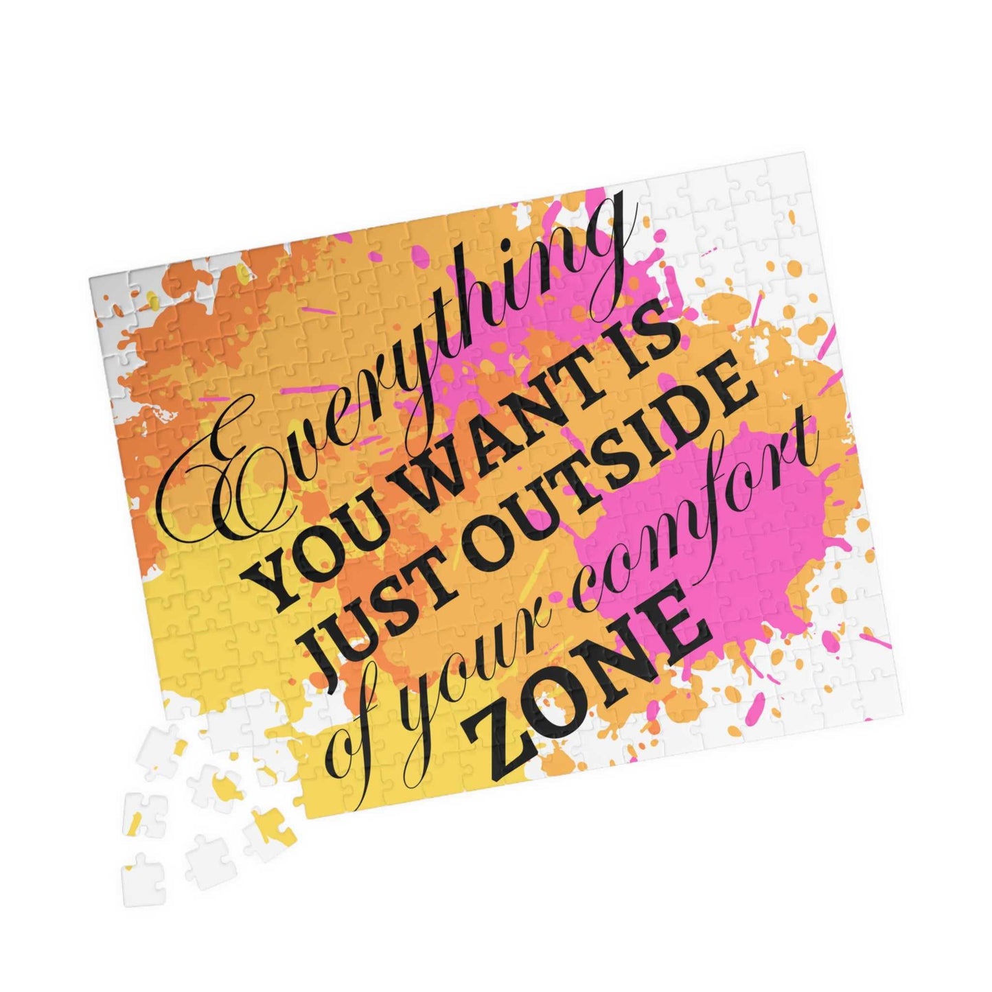Everything You Want Puzzle (110, 252-piece) Motivation on the Go!! Puzzle Good Vibes Daily Lab 17