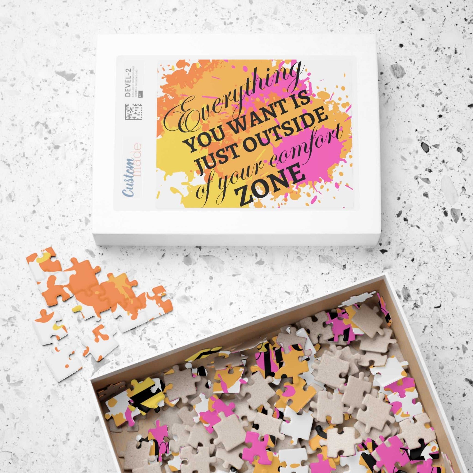 Everything You Want Puzzle (110, 252-piece) Motivation on the Go!! Puzzle Good Vibes Daily Lab 17