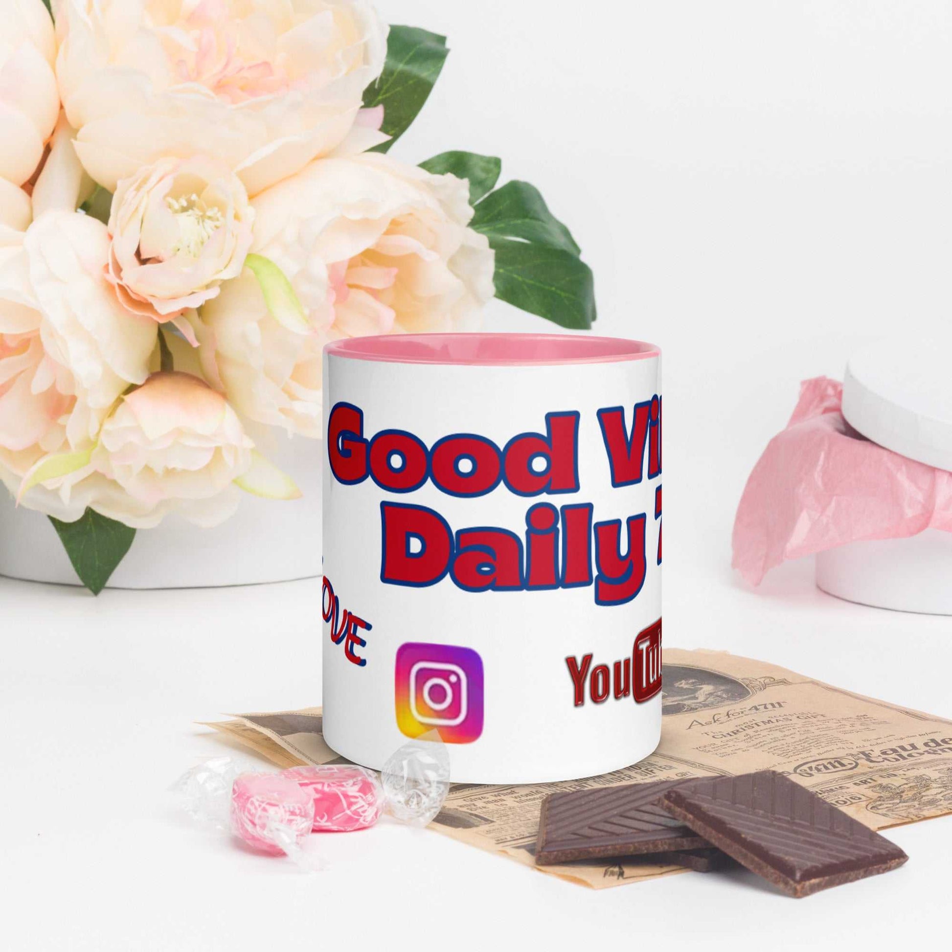 Good Vibes Color Inside Mug Motivation on the Go!! Good Vibes Daily Lab 22