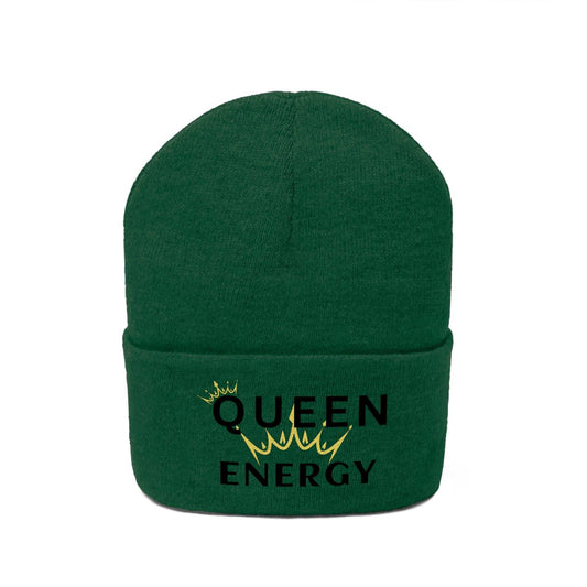 Queen Energy Knit Beanie Motivation on the Go!! Hats Good Vibes Daily Lab 18