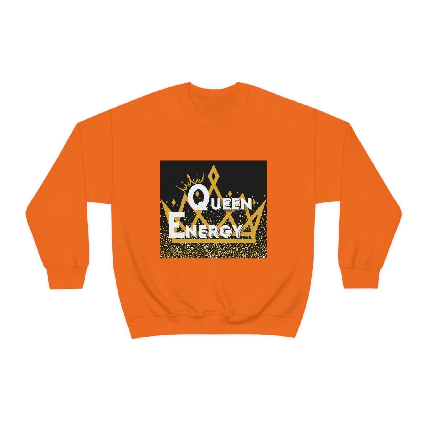 Queen Energy Unisex Heavy Blend™ Crewneck Sweatshirt Hoodies and Sweatshirts Sweatshirt Good Vibes Daily Lab 38