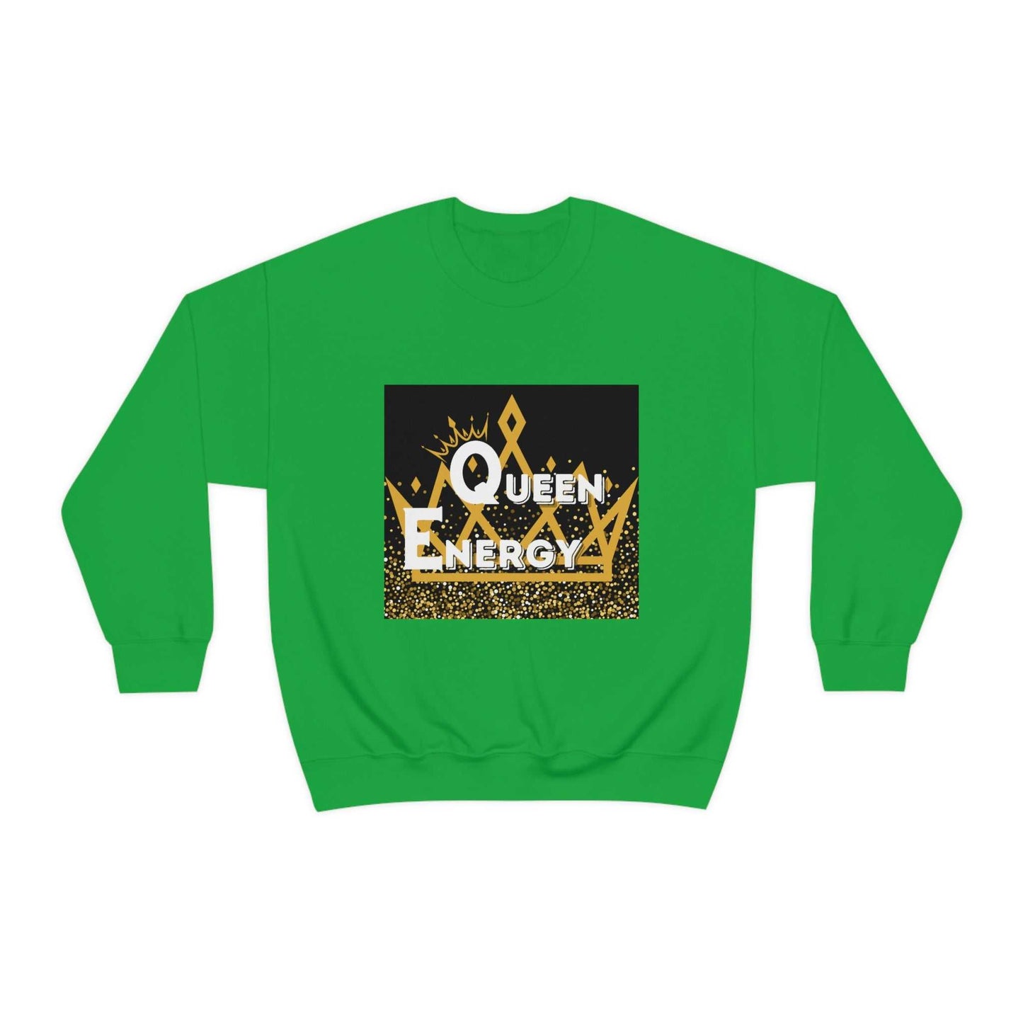 Queen Energy Unisex Heavy Blend™ Crewneck Sweatshirt Hoodies and Sweatshirts Sweatshirt Good Vibes Daily Lab 38