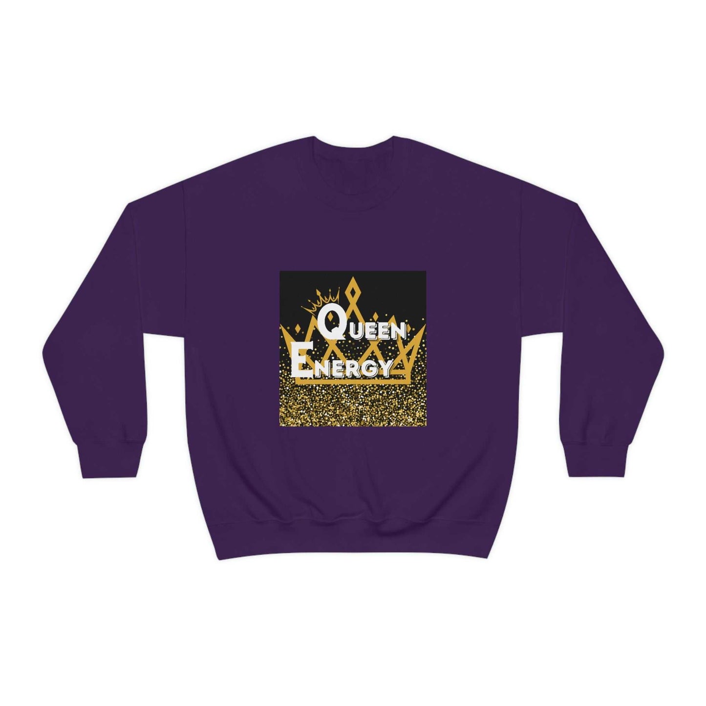 Queen Energy Unisex Heavy Blend™ Crewneck Sweatshirt Hoodies and Sweatshirts Sweatshirt Good Vibes Daily Lab 38