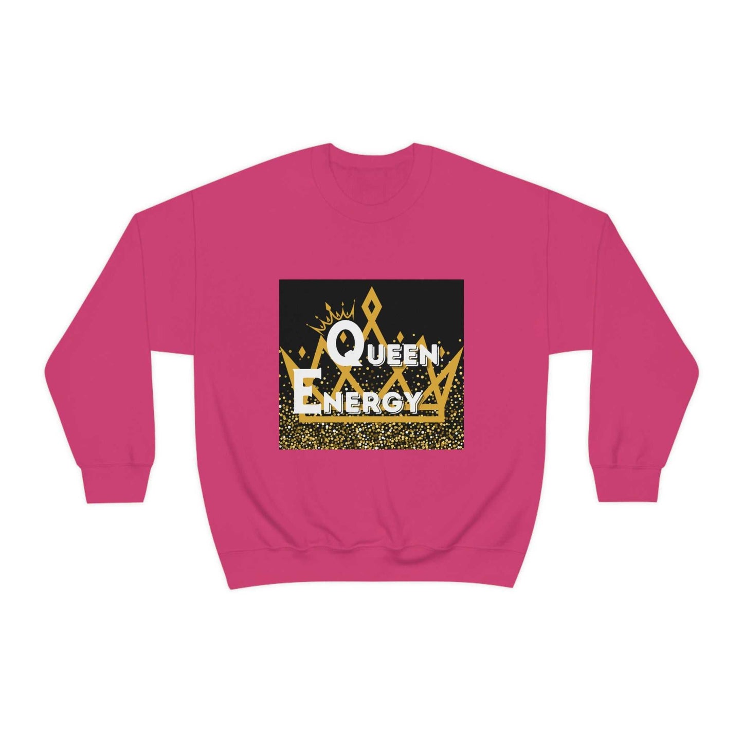 Queen Energy Unisex Heavy Blend™ Crewneck Sweatshirt Hoodies and Sweatshirts Sweatshirt Good Vibes Daily Lab 38
