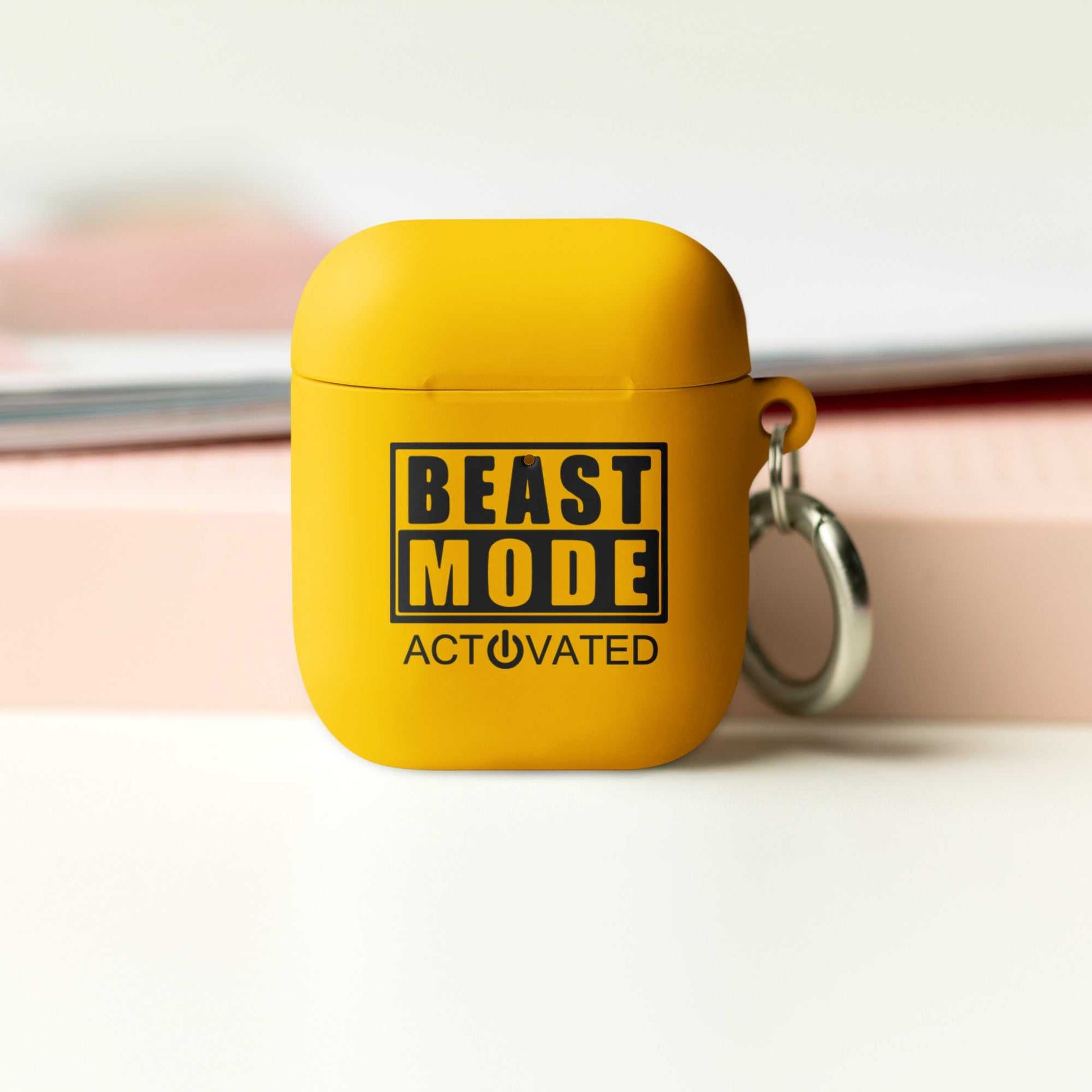 Beast Mode AirPods case Motivation on the Go!! Good Vibes Daily Lab 22