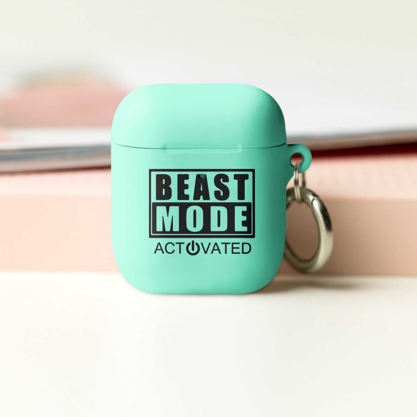 Beast Mode AirPods case Motivation on the Go!! Good Vibes Daily Lab 22