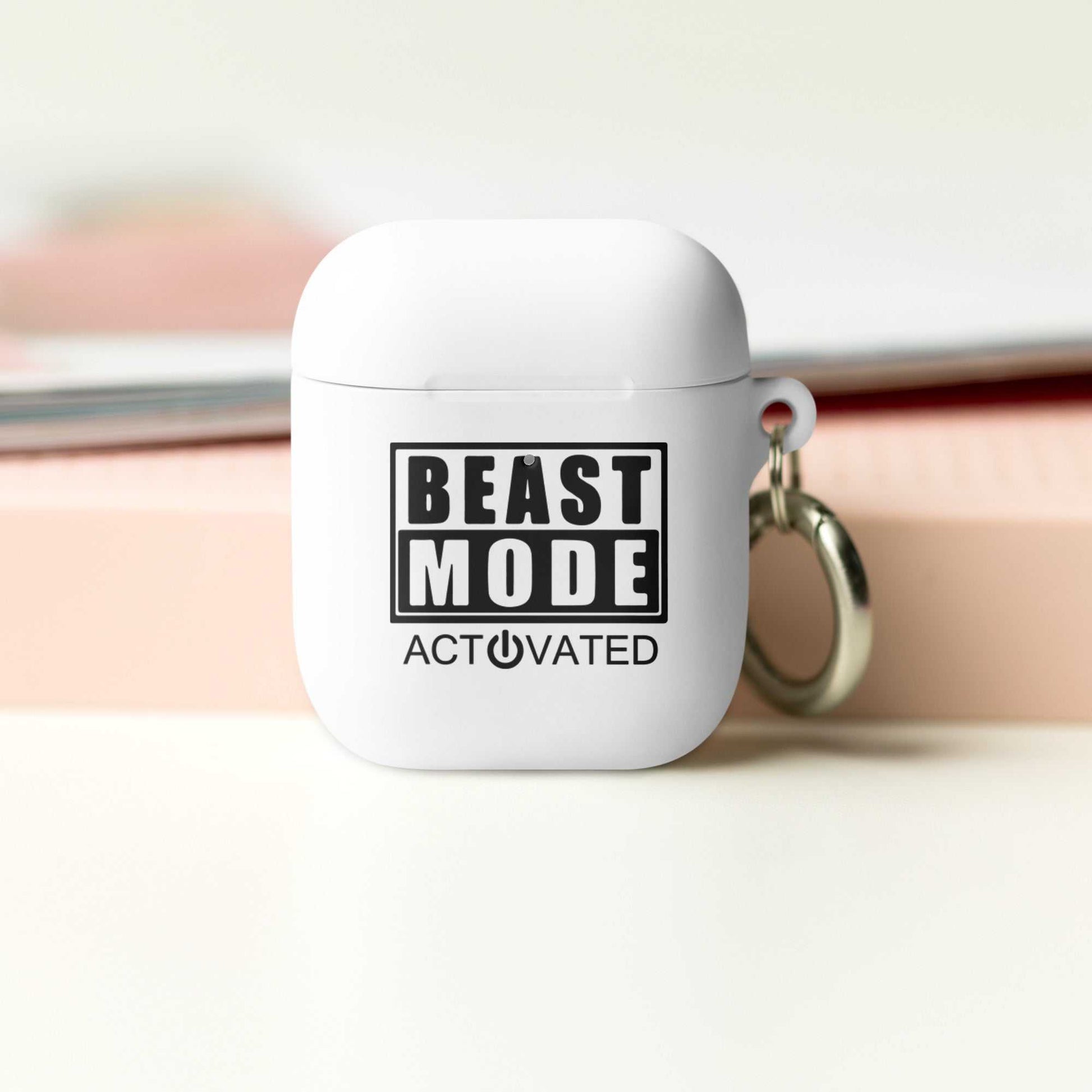 Beast Mode AirPods case Motivation on the Go!! Good Vibes Daily Lab 22