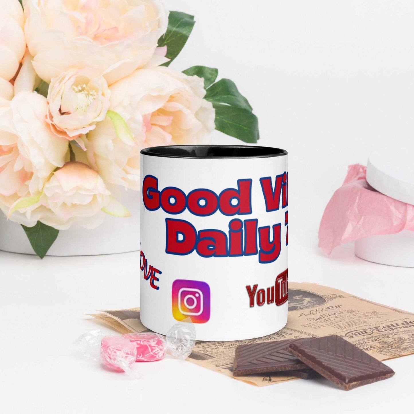 Good Vibes Color Inside Mug Motivation on the Go!! Good Vibes Daily Lab 22